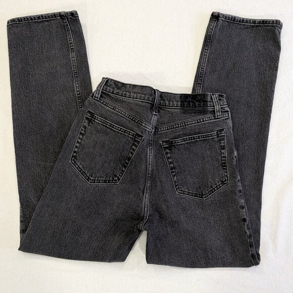 Abercrombie & Fitch Women's The ’90s Straight Ultra High Rise Jeans. Size 27/4R - Picture 3 of 5